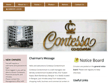 Tablet Screenshot of contessacondo.com